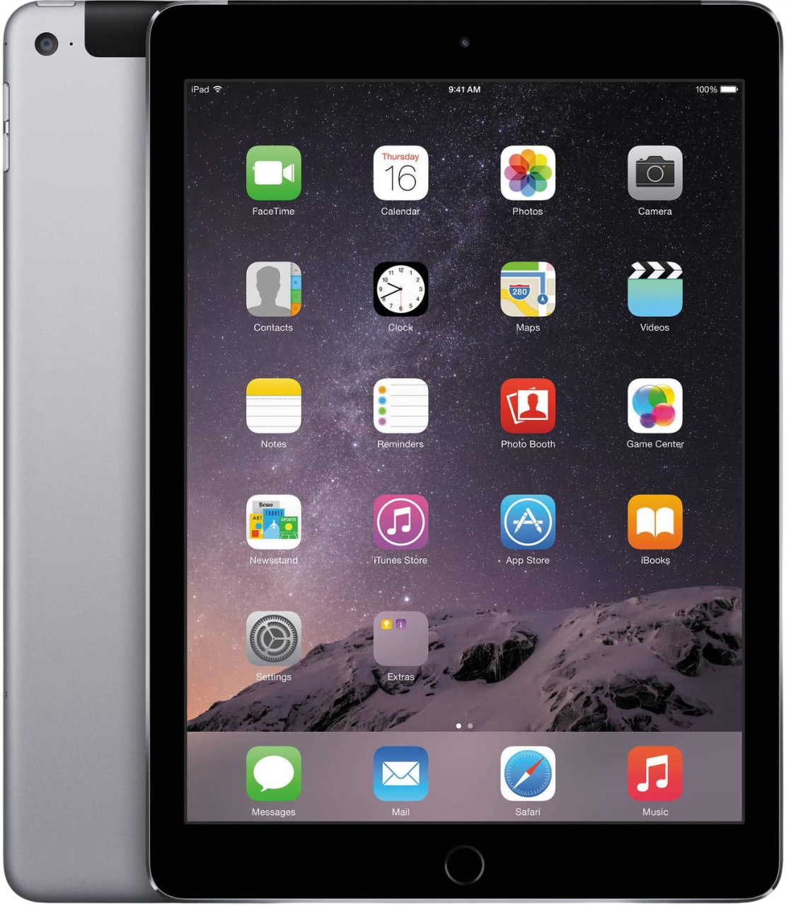 Планшет Apple iPad Air 2gen 9.7'' (2014) Wi-Fi+LTE 32GB Space Gray (вживаний, гарний стан) A-